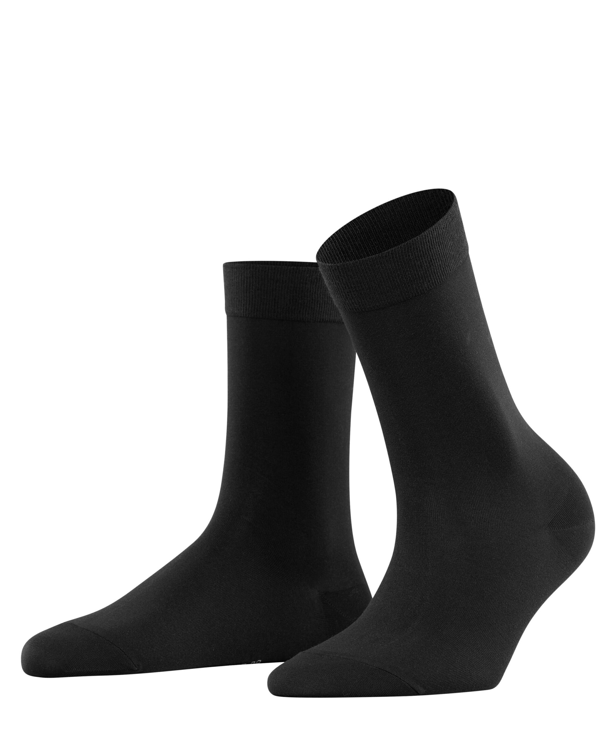 FALKE Damessokken Cotton Touch Zwart