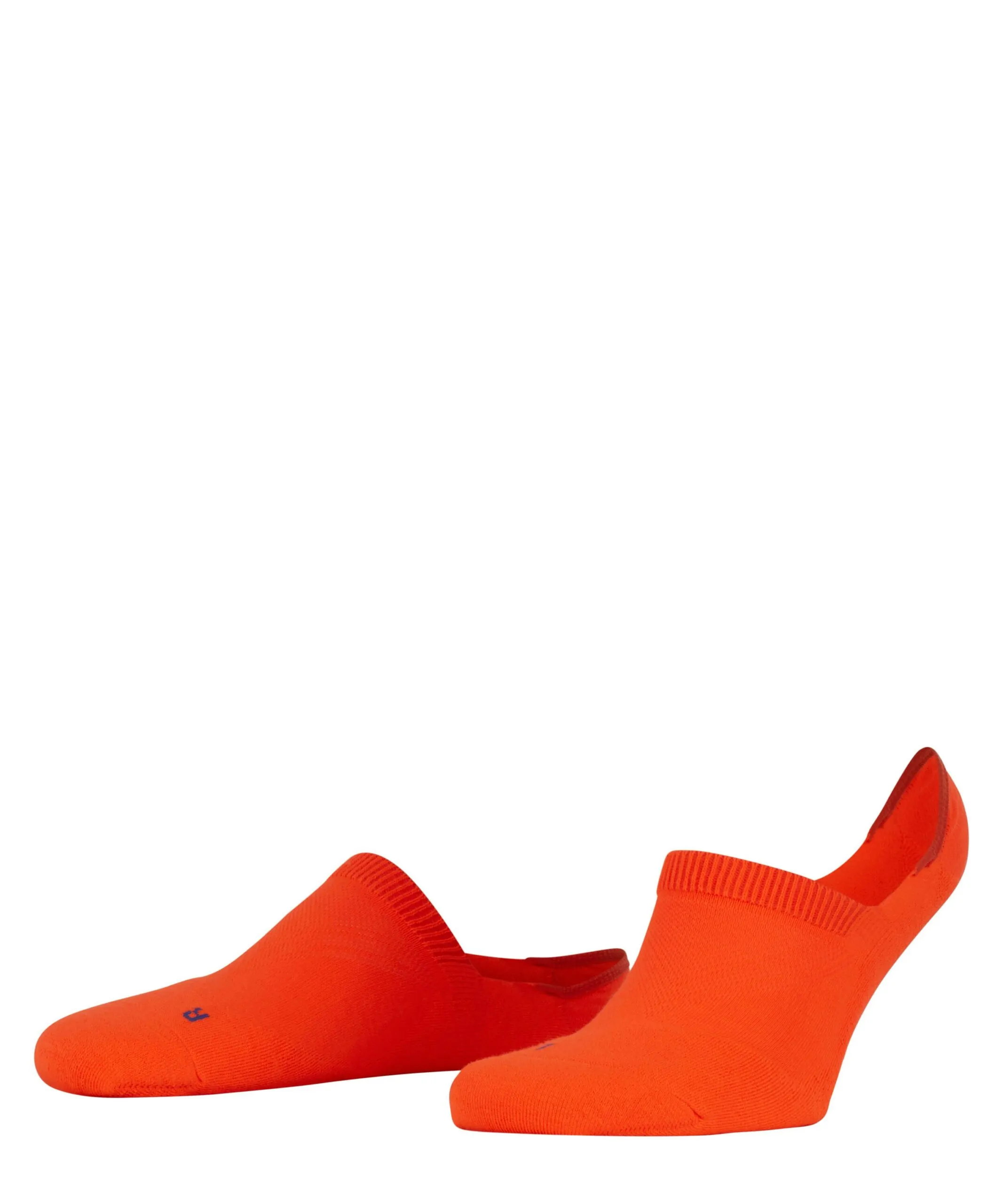 FALKE Unisex Footies High Cut Cool Kick Invisible Oranje