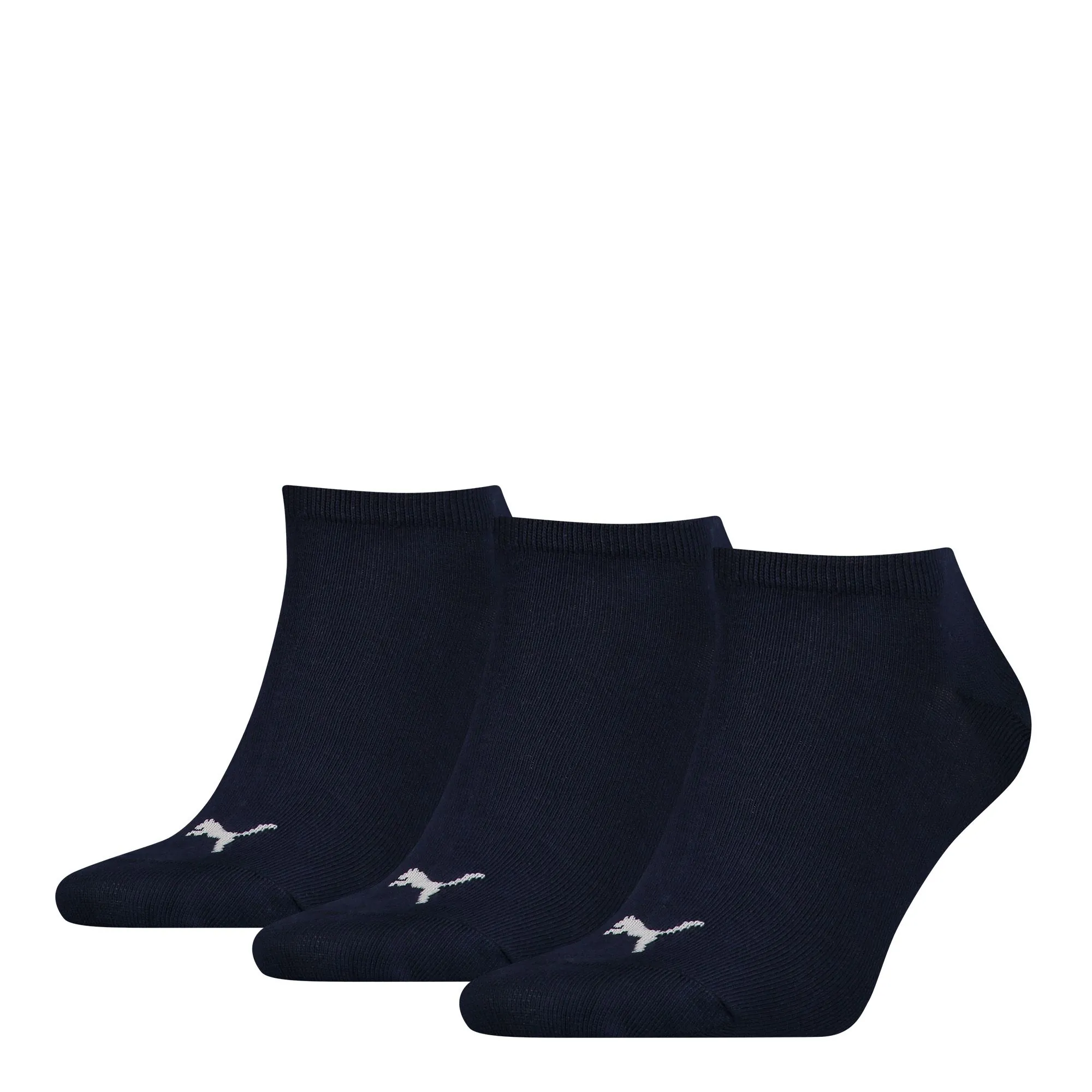 PUMA Sneakersokken Unisex 3-Pack Dark Navy