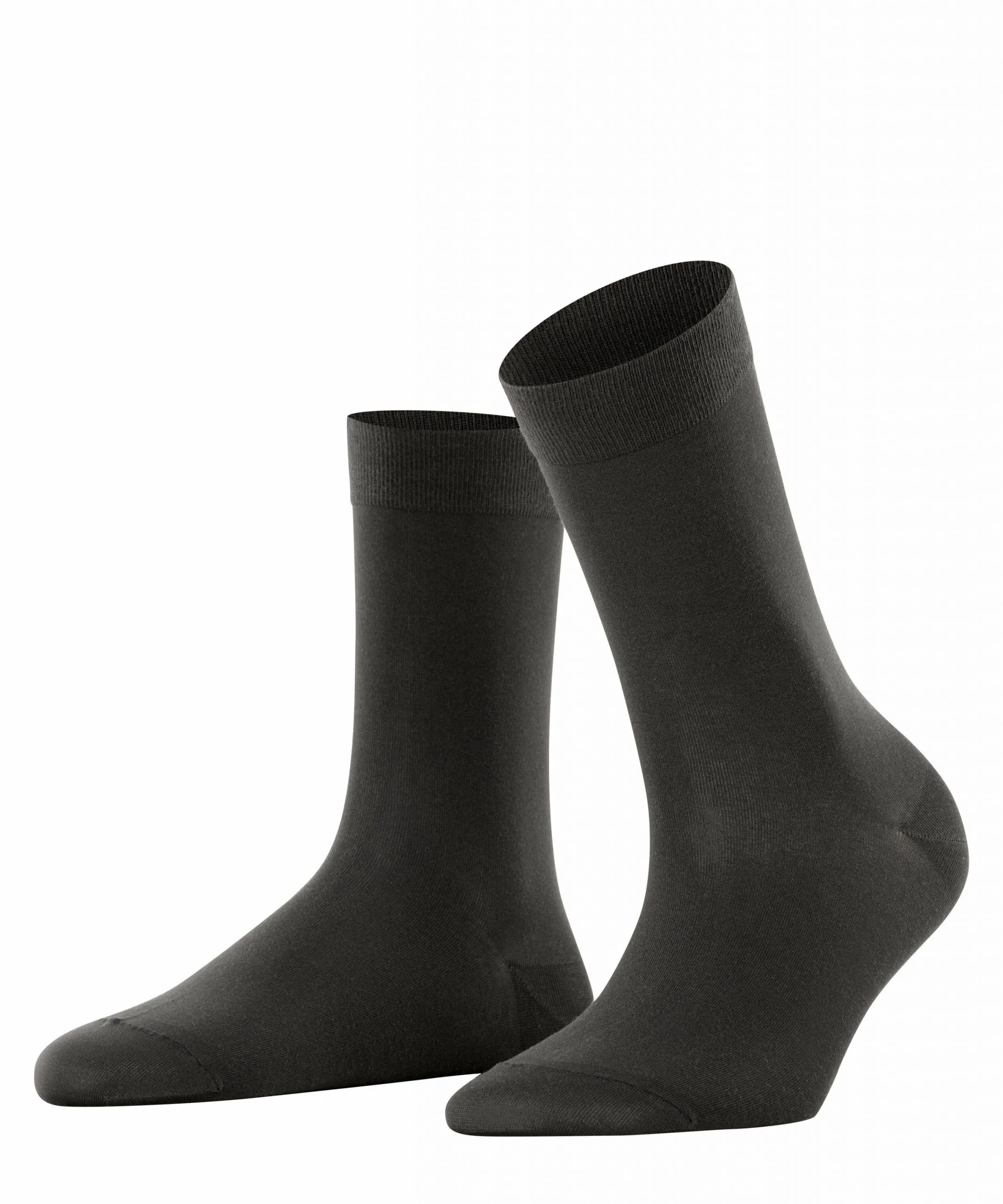 FALKE Damessokken Cotton Touch Antraciet