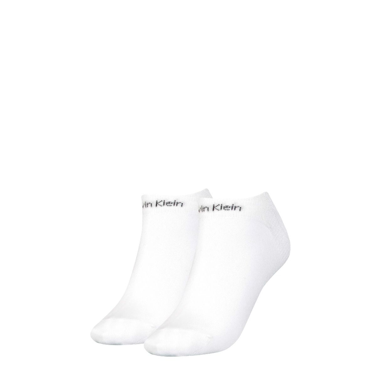 Calvin Klein Dames Sneakersokken Gripper 2-Pack Wit