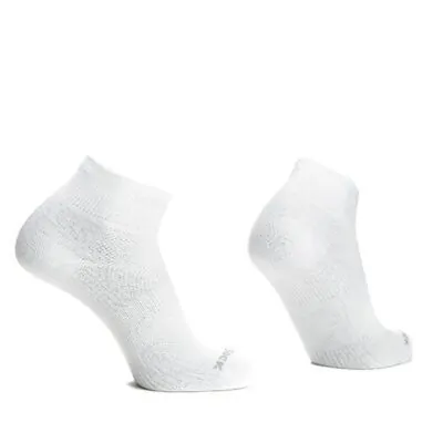Wrightsock Unisex Quartersokken Coolmesh II Wit