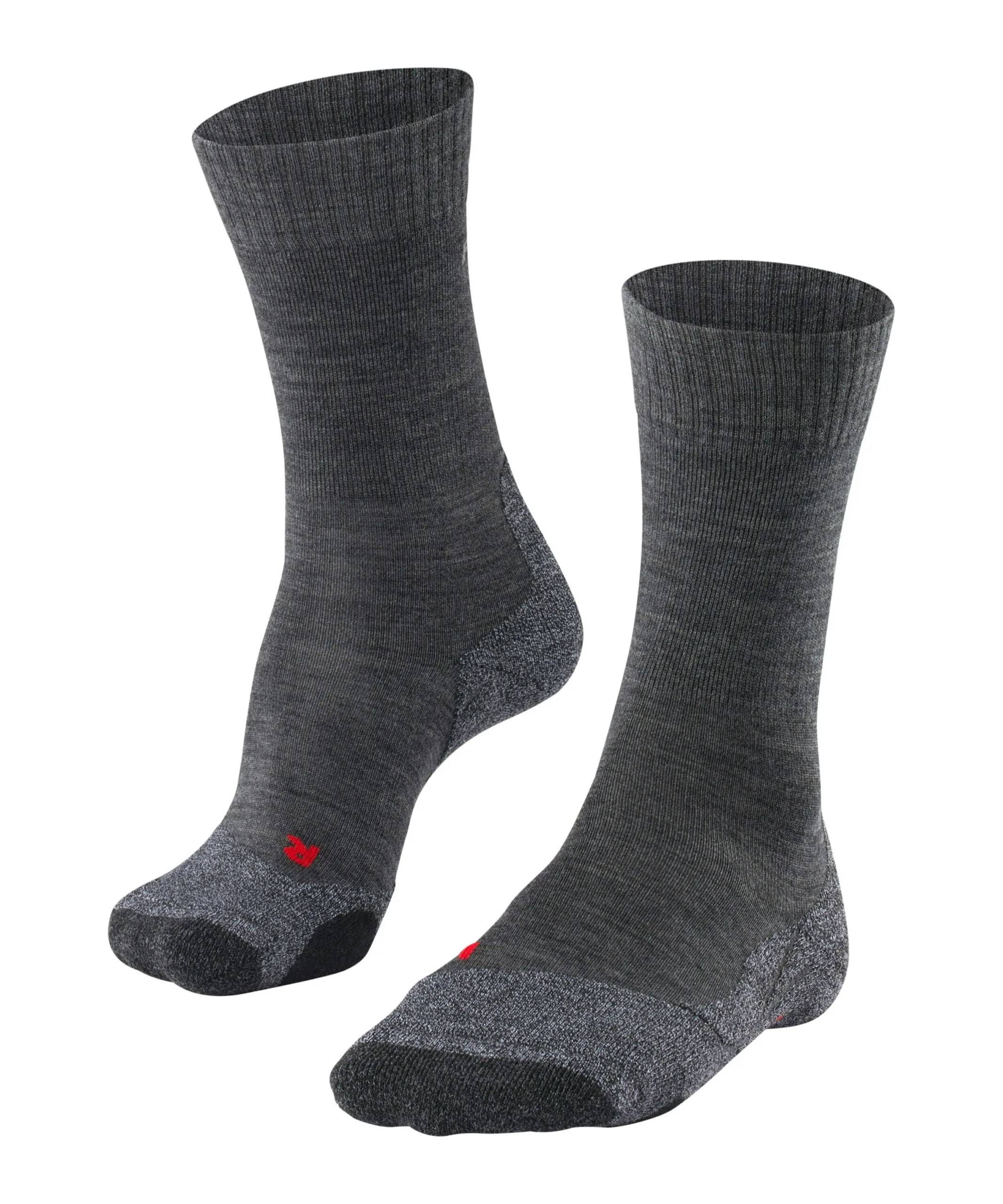 FALKE Dames Wandelsokken TK2 Asphalt Melange