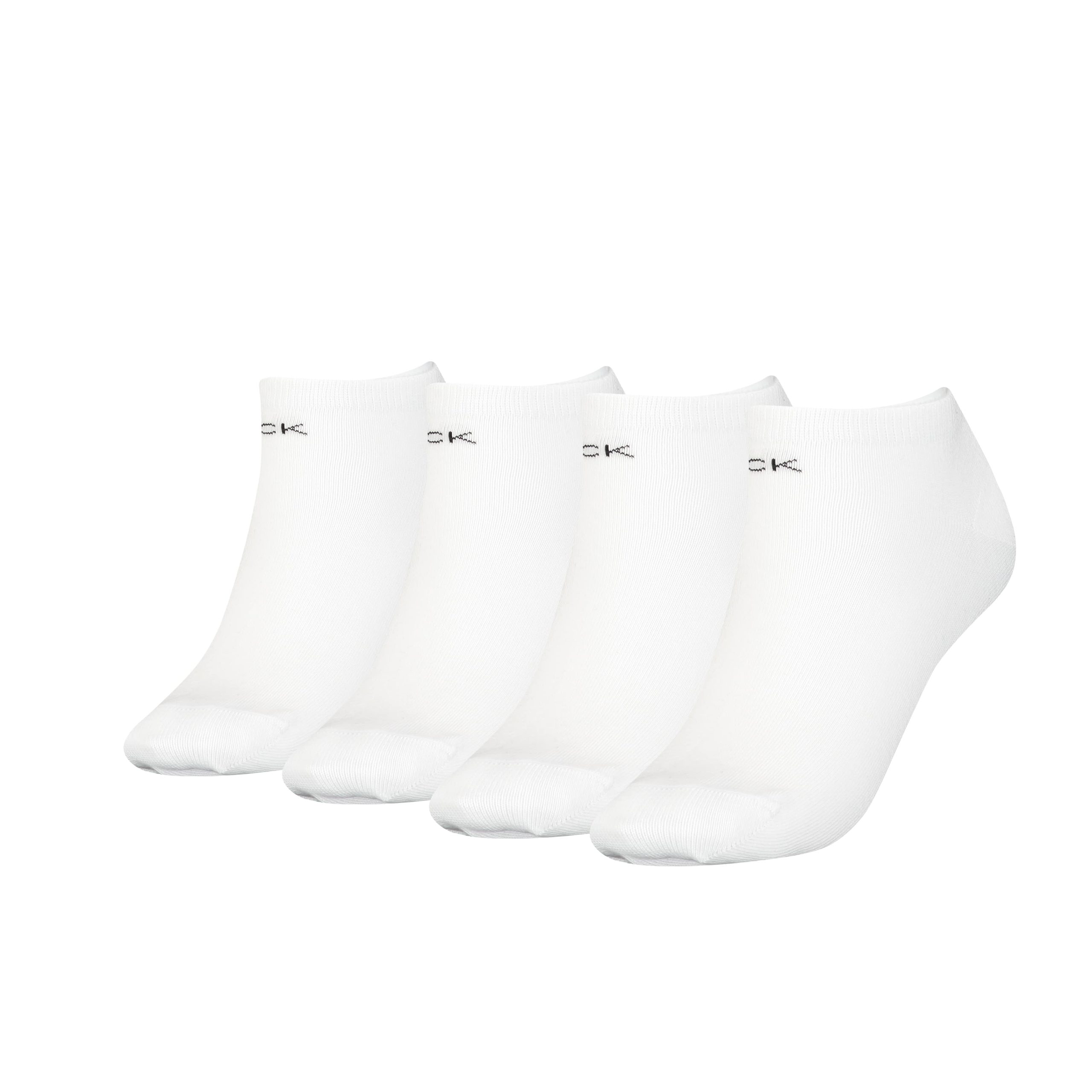 Calvin Klein Sneakersokken Dames 4-Pack Wit