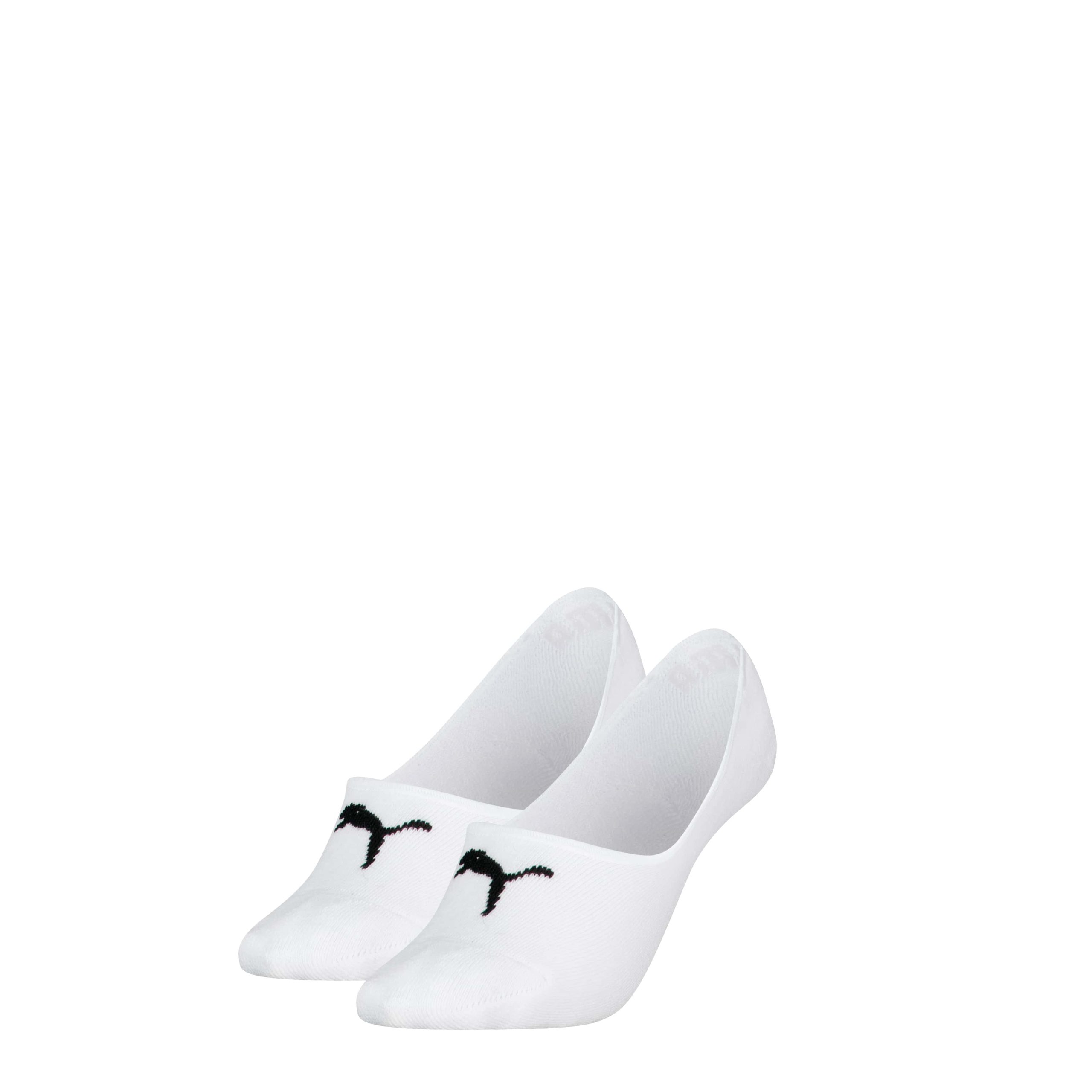 PUMA Dames Footies Cushioned Low Cut 2-Pack Wit