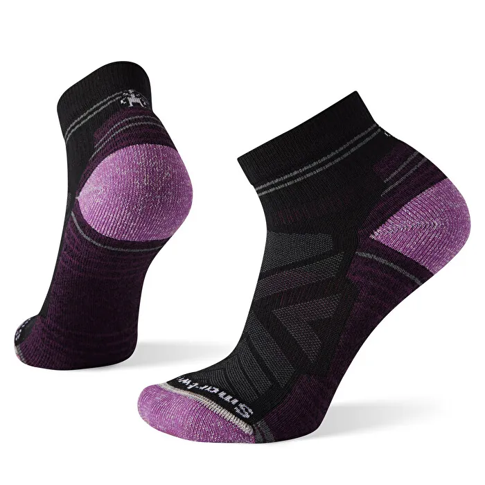 Smartwool Dames Wandelsokken Quarter Light Cushion Zwart