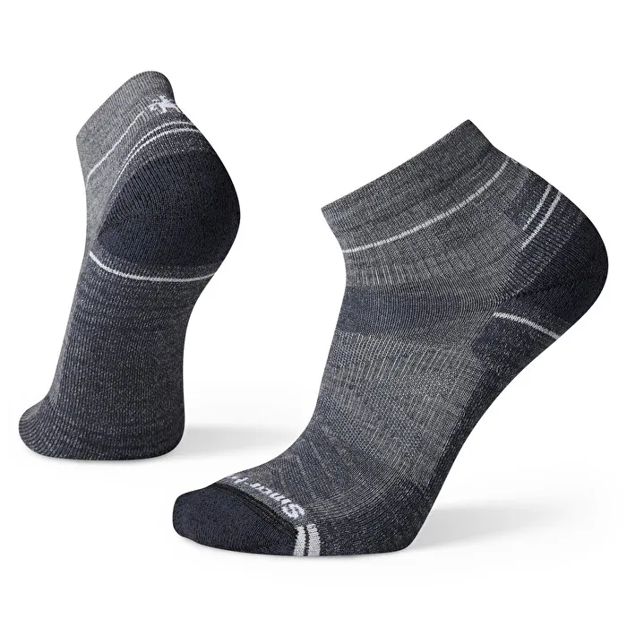 Smartwool Unisex Wandelsokken Quarter Light Cushion Grijs