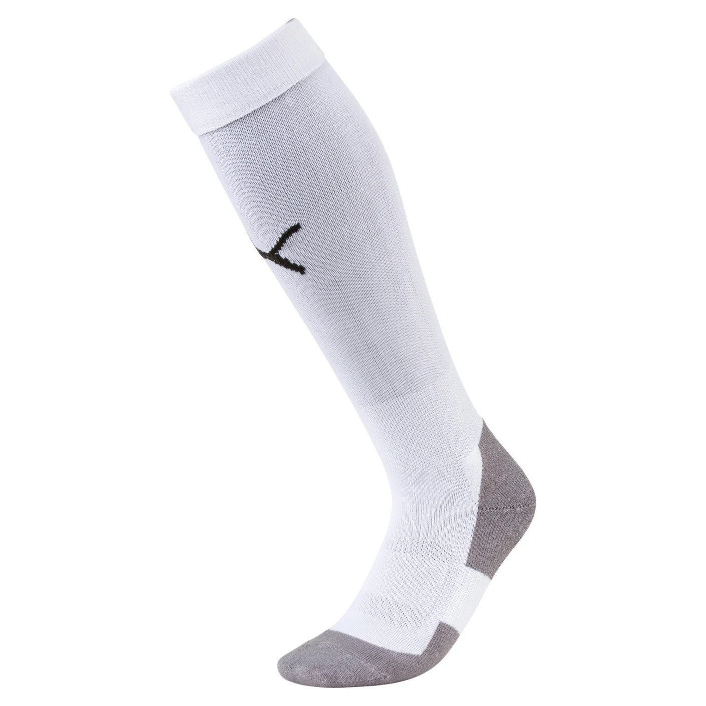 PUMA Unisex Team LIGA Voetbalsokken Wit