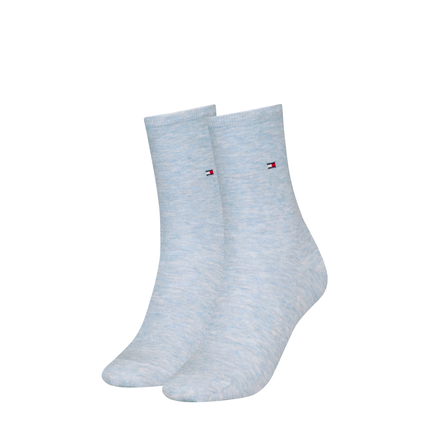 Tommy Hilfiger Damessokken Classic 2-Pack Light Blue