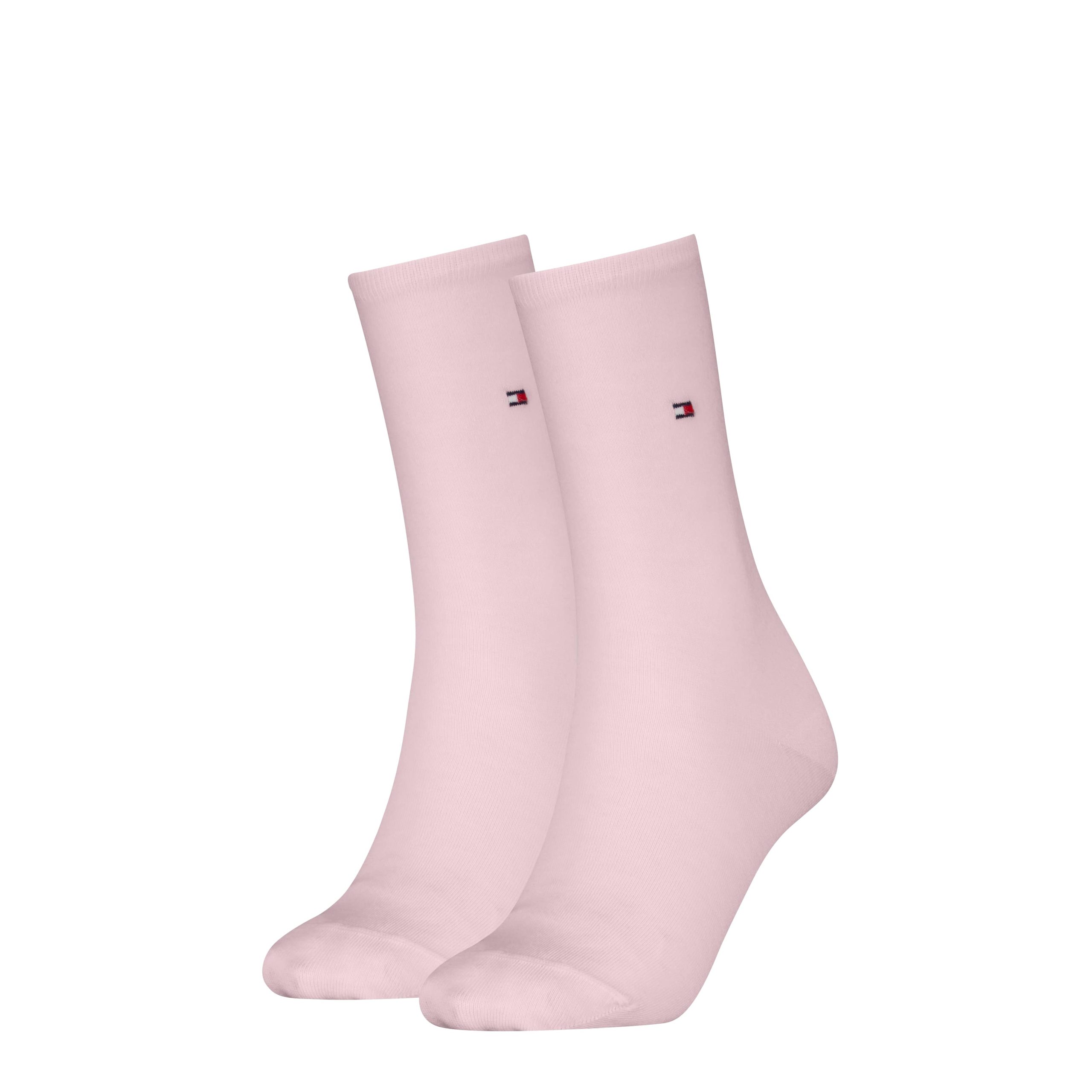 Tommy Hilfiger Damessokken Classic 2-Pack Light Pink