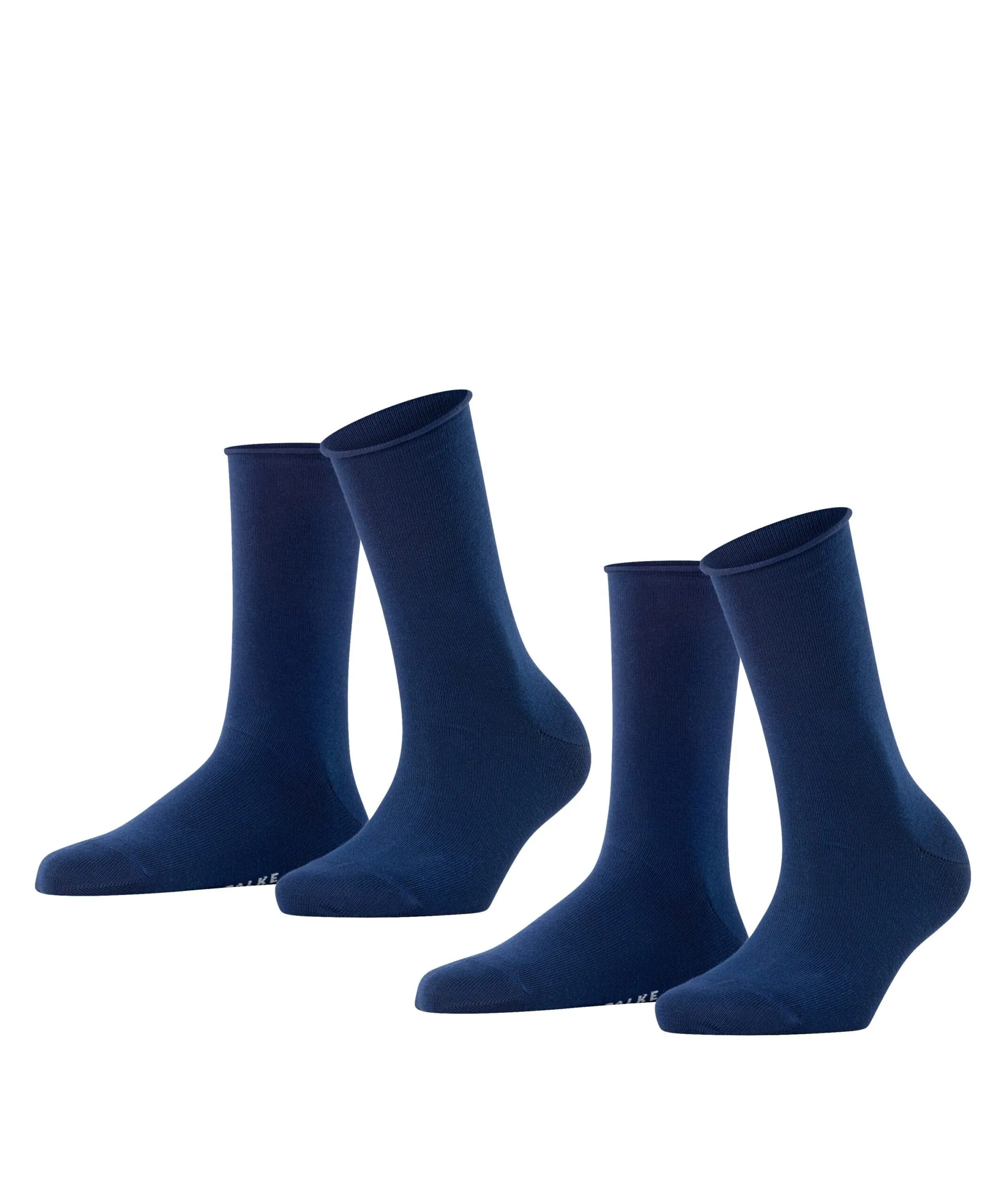 FALKE Damessokken Happy 2-Pack Royal Blue