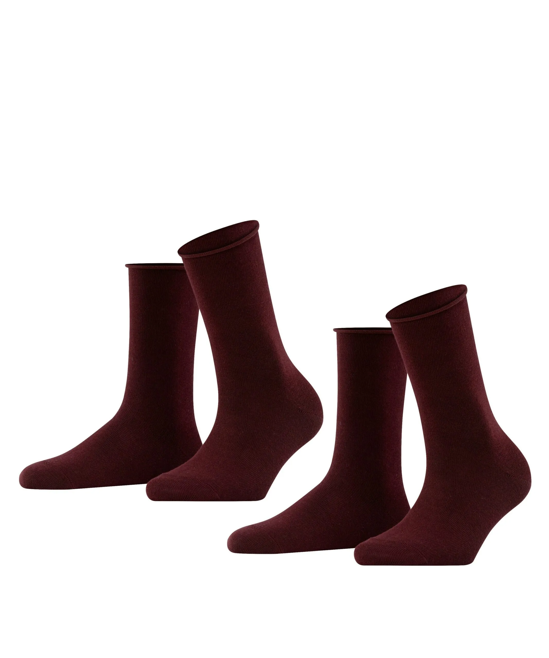 FALKE Damessokken Happy 2-Pack Barolo