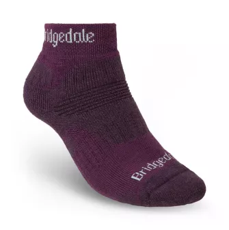 Bridgedale Dames Wandelsokken Quarter Midweight Paars