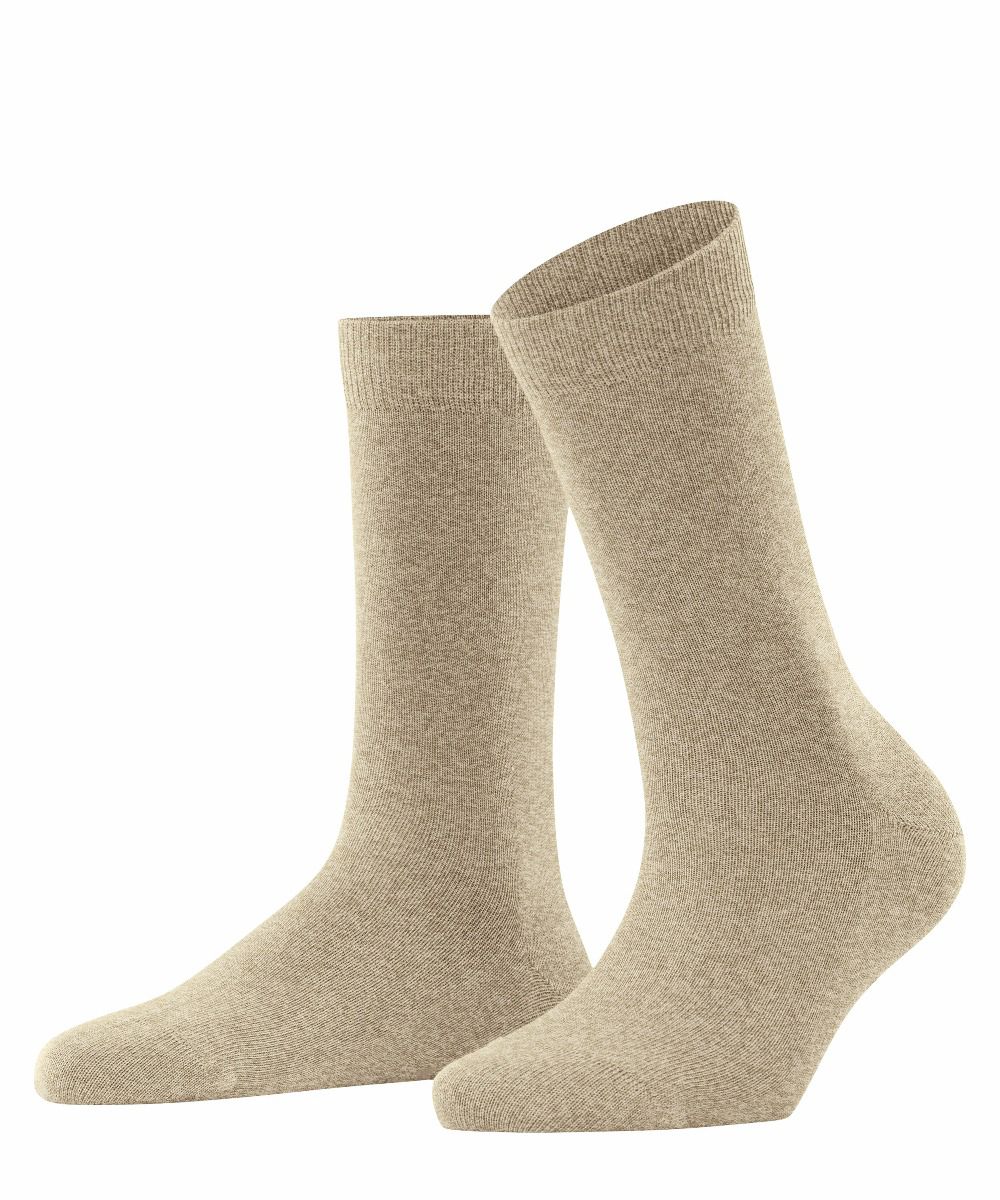 FALKE Damessokken Family Beige Melange
