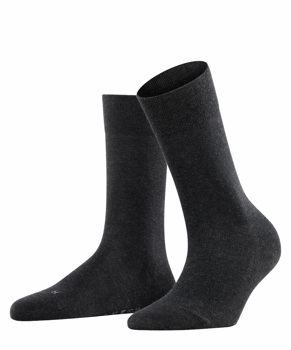 FALKE Damessokken London Sensitive Antraciet