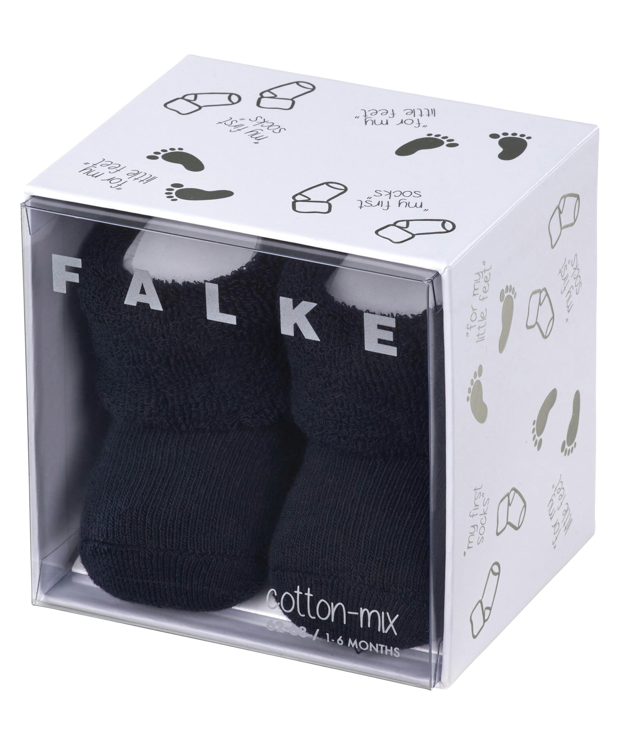 FALKE Babysokken Erstling Donkerblauw