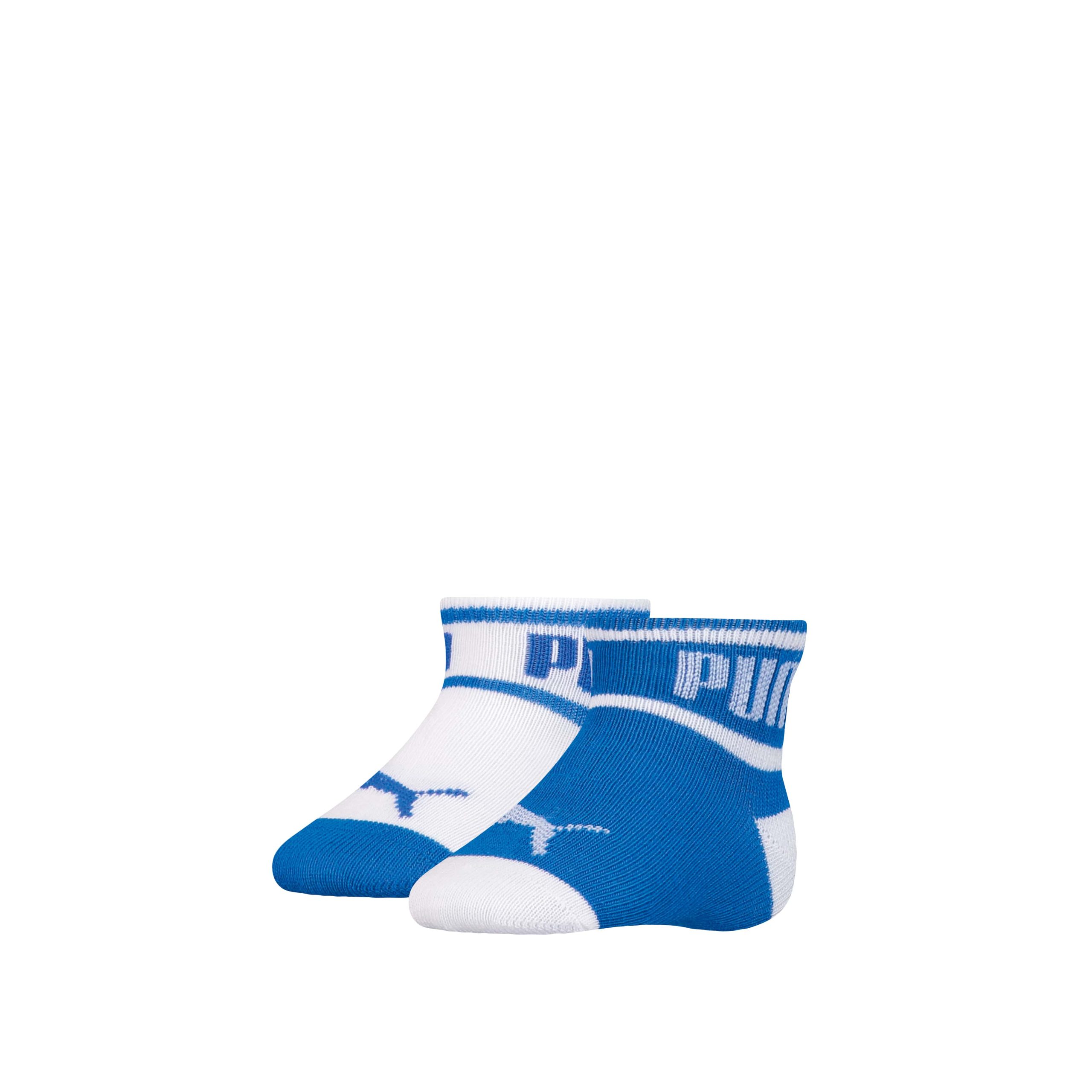 PUMA Babysokken 2-Pack Logo White / Blue