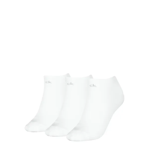 Calvin Klein Dames Sneakersokken 3-Pack Wit