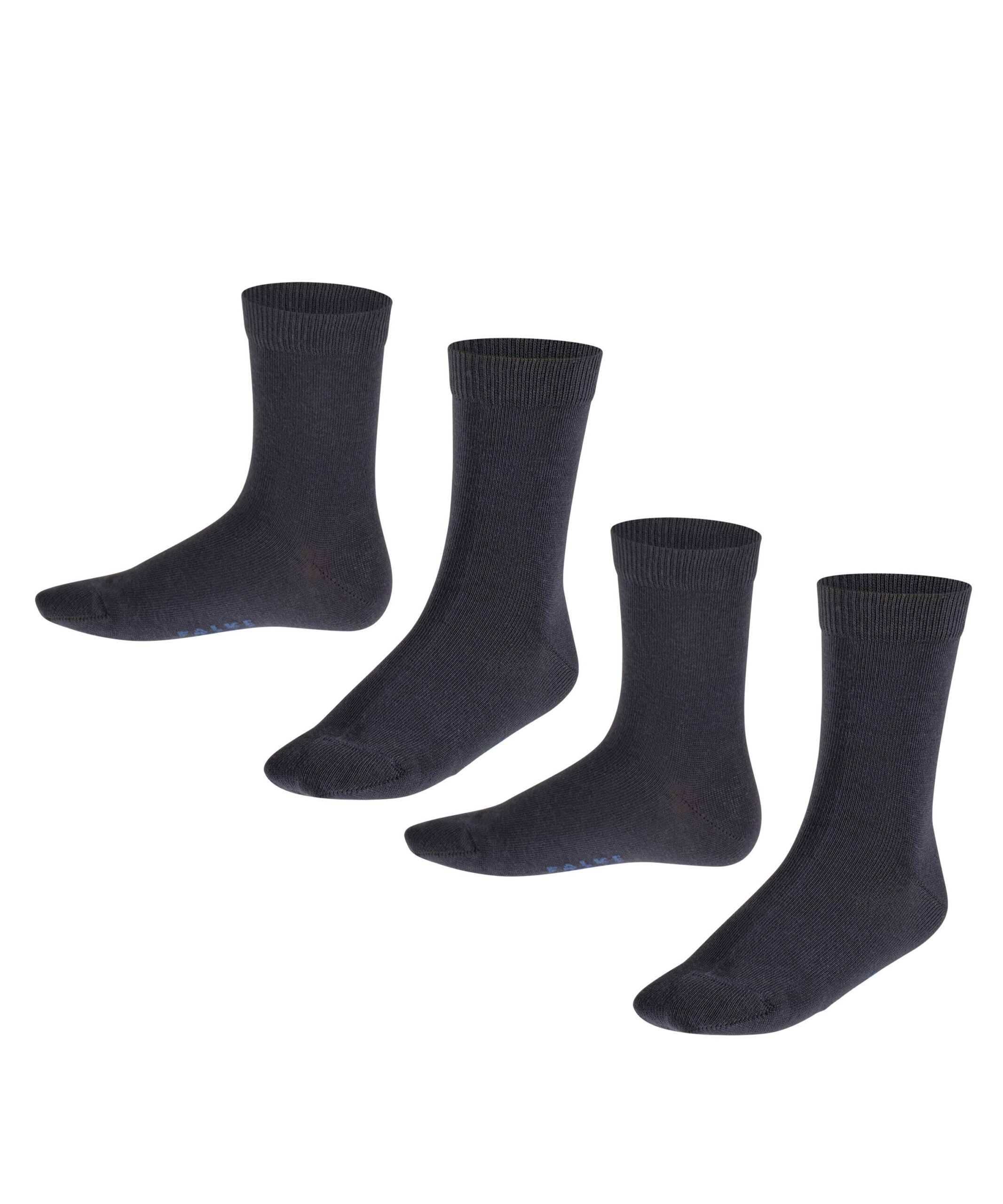 FALKE Kindersokken Happy 2-Pack Donkerblauw